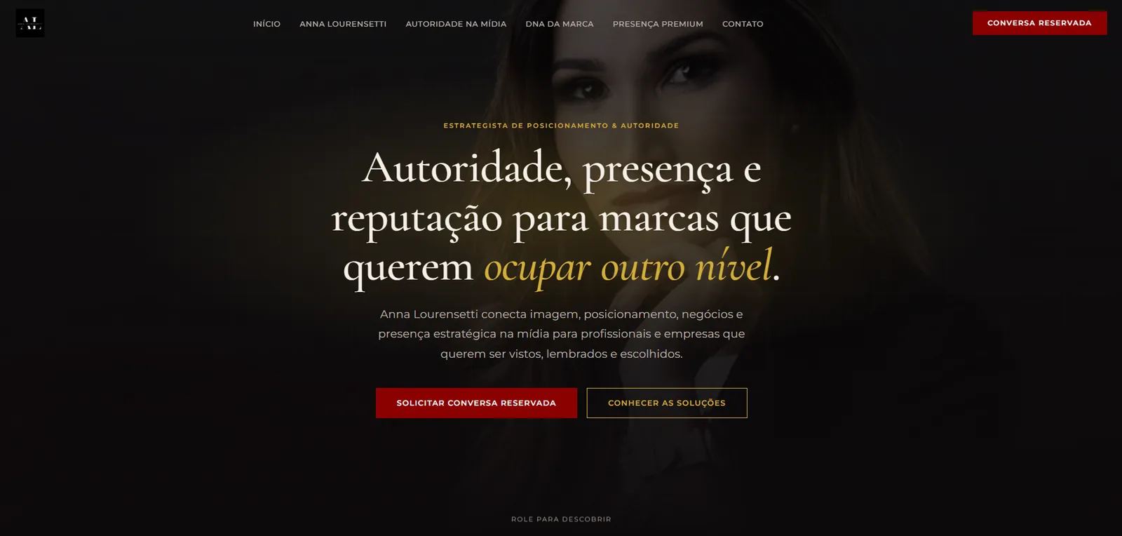 Site Anna Lourensetti